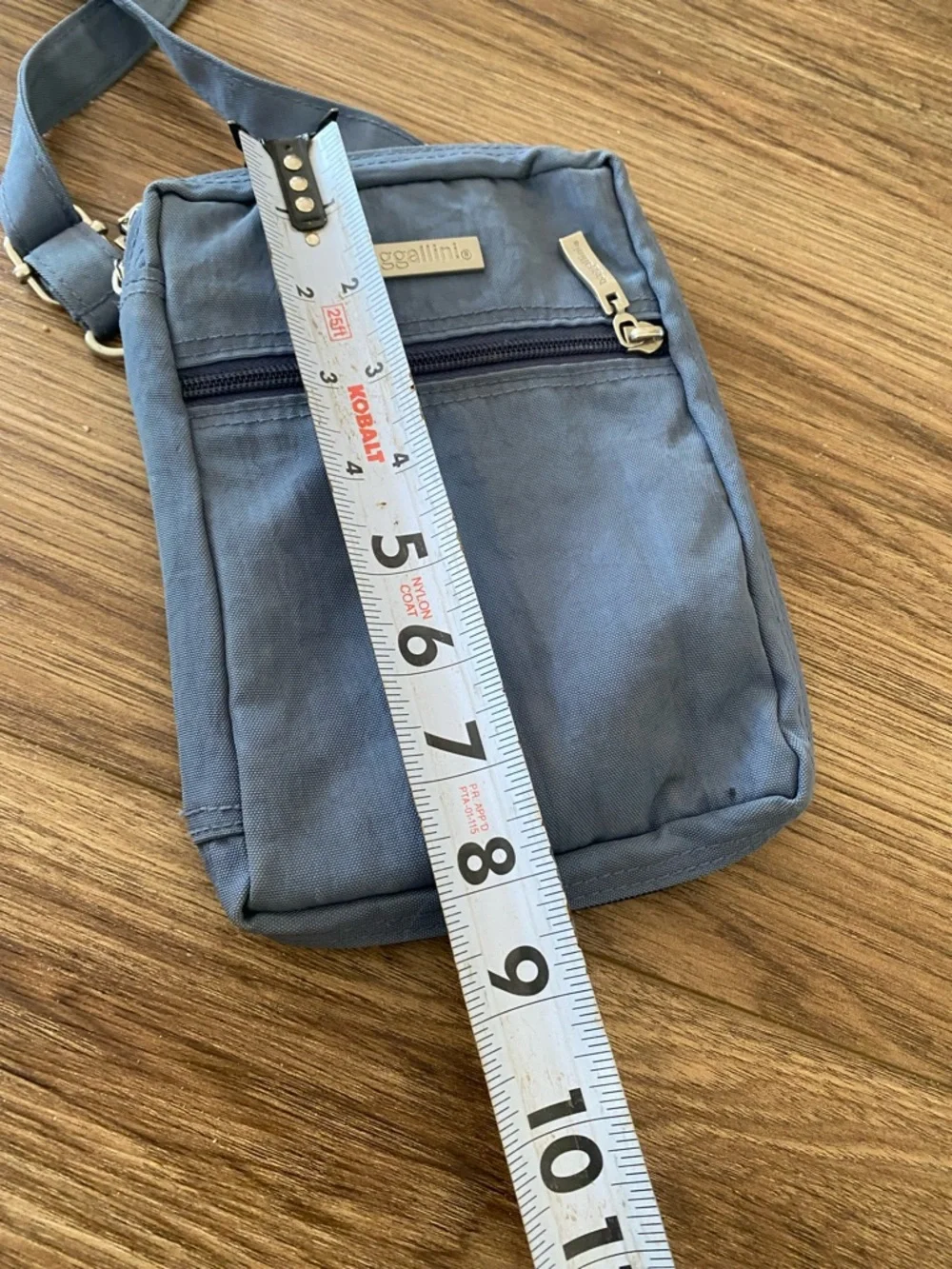 Baggallini Slate Blue Crossbody wallet  Messenger Bag